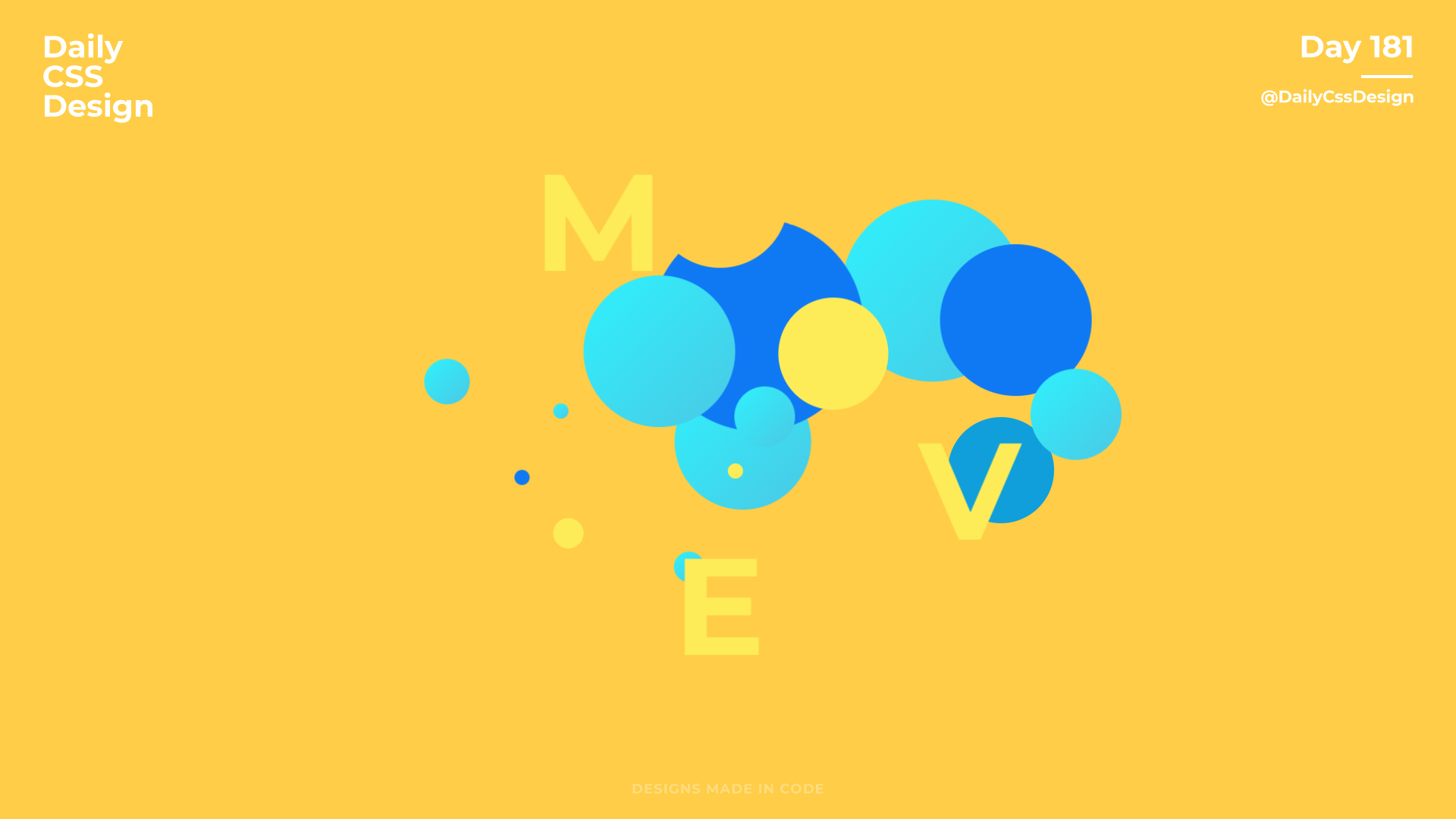 Day 181 - Daily CSS Design