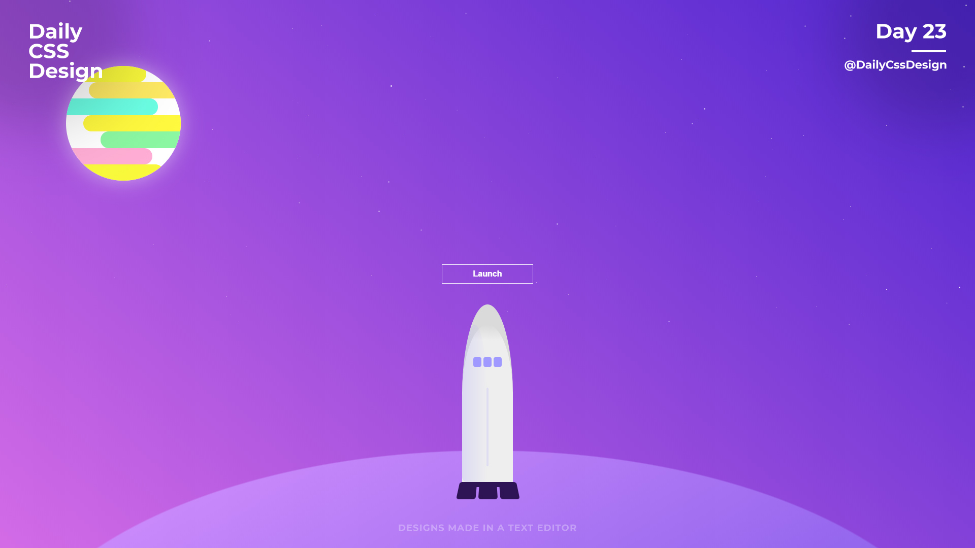 Day 23 - Daily CSS Design