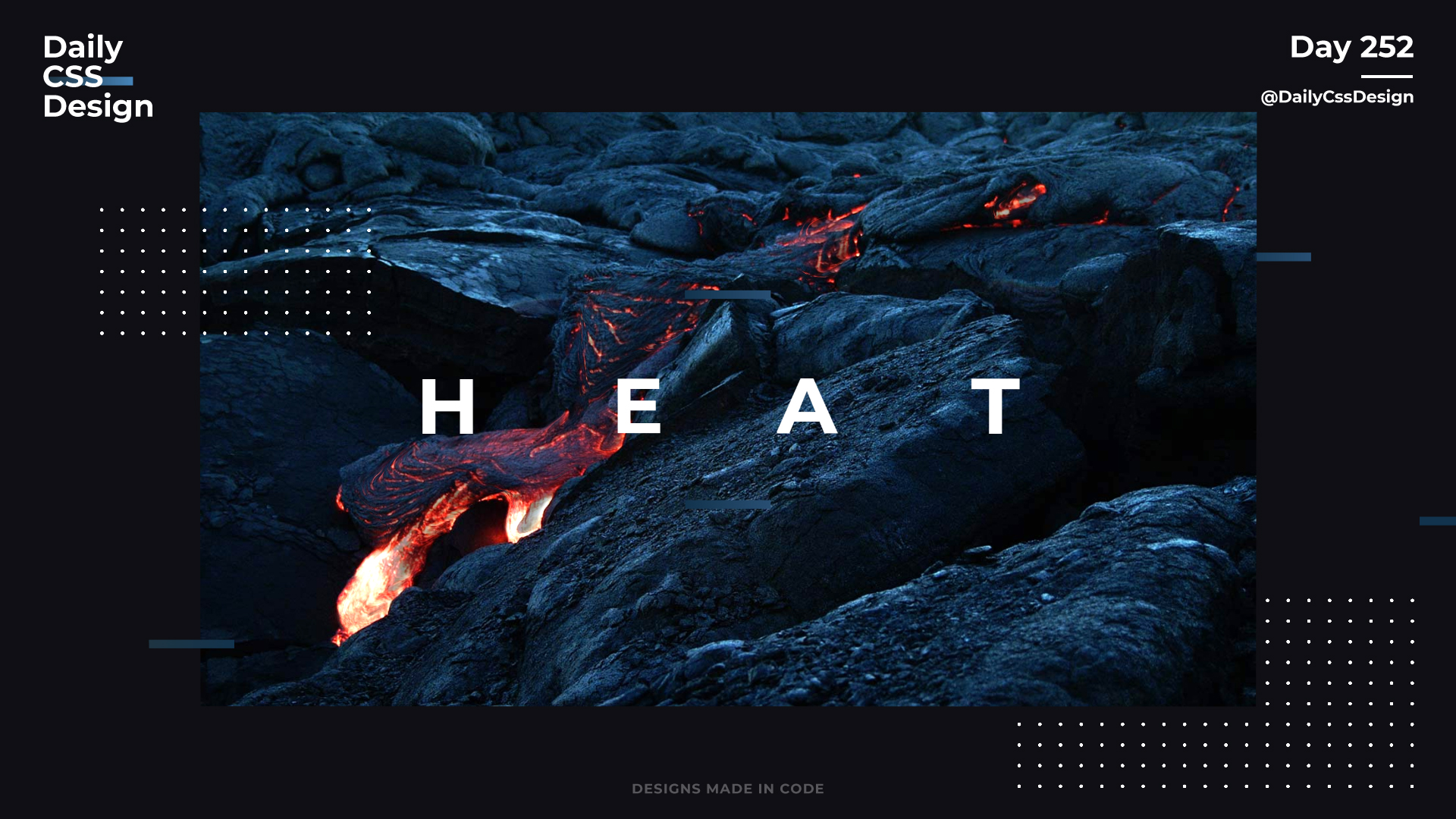 Day 252 - Daily CSS Design