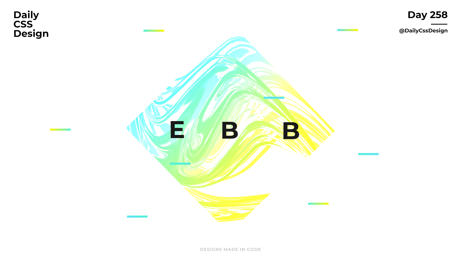 Day 258 - Daily CSS Design