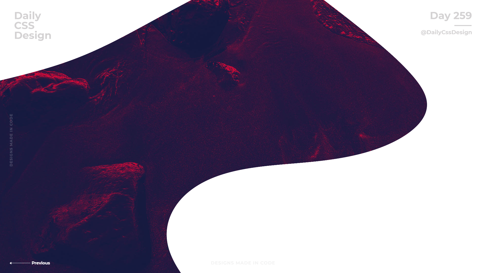 Day 259 - Daily CSS Design