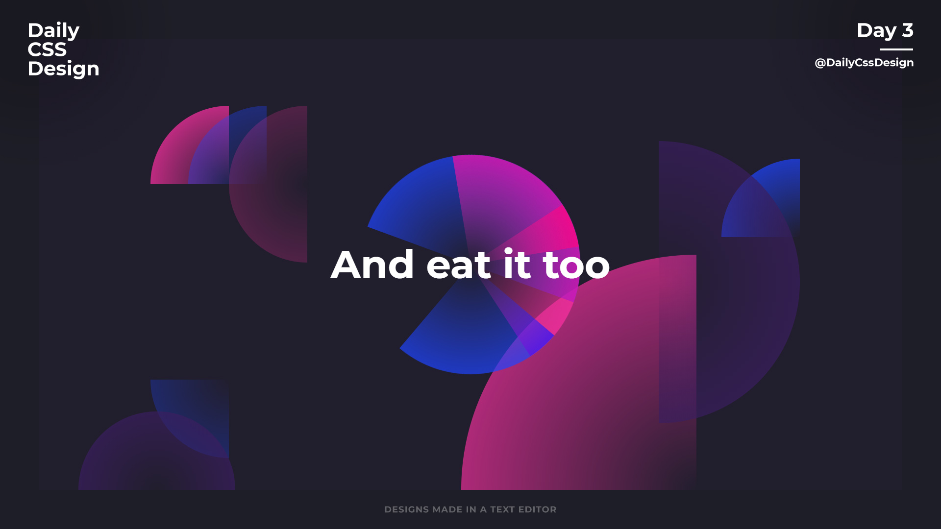 Day 3 - Daily CSS Design