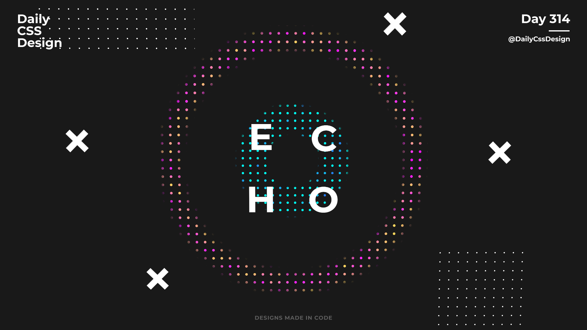 Day 314 - Daily CSS Design