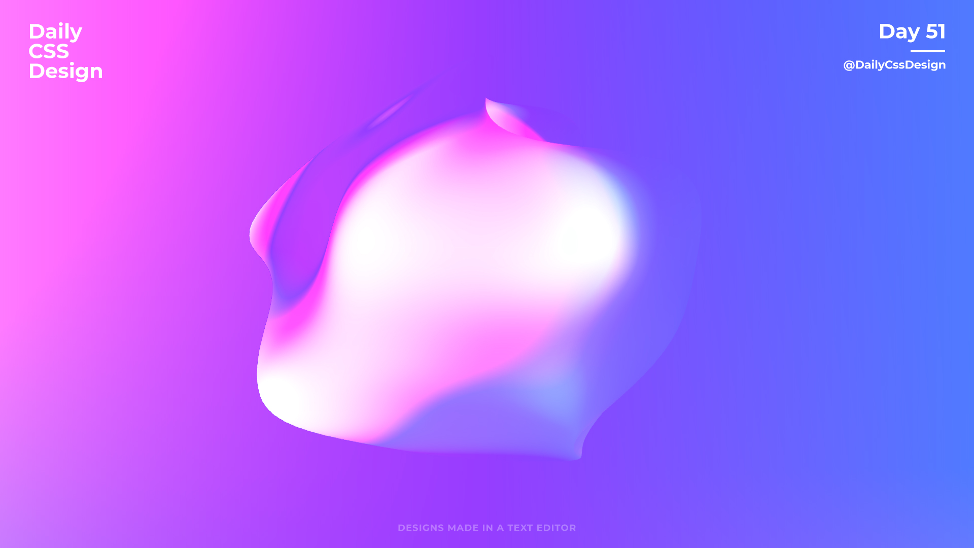 Day 51 - Daily CSS Design